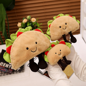 Peluche en forme de sandwich de légumes pour machine à griffes, avec rembourrage en coton PP et doublure en maille, cadeau d'anniversaire ou de Noël - Product Image 4