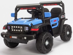Camioneta Eléctrica para Niños, Estilo <span class=keywords><strong>Jeep</strong></span>, Todoterreno <span class=keywords><strong>4x4</strong></span>, Vehículo <span class=keywords><strong>de</strong></span> Juguete a Batería, <span class=keywords><strong>Control</strong></span> <span class=keywords><strong>Remoto</strong></span>, Asientos Dobles, Regalo, Estable - Product Image 1