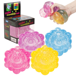 Cubo <span class=keywords><strong>di</strong></span> <span class=keywords><strong>Rubik</strong></span> Semi-Trasparente in Zucchero <span class=keywords><strong>di</strong></span> Malto, Giocattolo Squishy a Lenta Risposta per Alleviare lo Stress, Vendita all'Ingrosso - Product Image 5