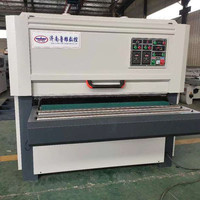 Machine à poncer le bois à large bande de haute qualité, robuste, en contreplaqué MDF, pour la menuiserie