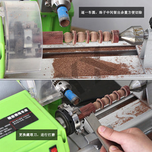 Multi-function Manual Lathe High Cost Performance <b>Mini</b> Round Bead Machine High Woodworking Lathes <b>Drills</b> - Product Image 3