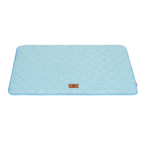 2025 nuevo fabricante Dropshipping gran cubierta lavable extraíble cama para perros alfombra plana lujo azul marino corto felpa ortopédica alfombra para mascotas - Product Image 1