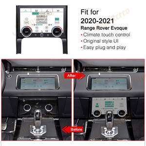 Panel de Control de Aire Acondicionado para Automóvil, Control de Clima Digital para <span class=keywords><strong>Land</strong></span> <span class=keywords><strong>Rover</strong></span> Range <span class=keywords><strong>Rover</strong></span> <span class=keywords><strong>Evoque</strong></span> <span class=keywords><strong>2020</strong></span> 2021 2022, Reproductor Multimedia HD QLED - Product Image 2