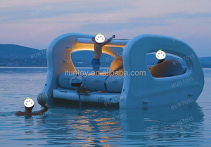 Barca Gonfiabile Elettrica con Tecnologia Drop Stitch, Alimentata a Energia Solare, in Vinile/PVC per Giochi Acquatici Estivi in <span class=keywords><strong>Lago</strong></span> e Oceano - Product Image 5