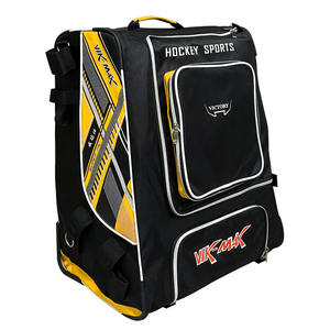 Bolsa de Transporte Ligera de Nailon con Ruedas para Equipo de Hockey sobre Hielo, con Compartimento Acolchado para Accesorios, para Niños - Product Image 6