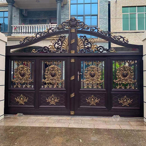 Cancelli Principali Moderni <span class=keywords><strong>in</strong></span> <span class=keywords><strong>Ferro</strong></span> Battuto con Angoli <span class=keywords><strong>in</strong></span> Acciaio per Ville e Cortili Europei <span class=keywords><strong>in</strong></span> Pakistan - Product Image 3