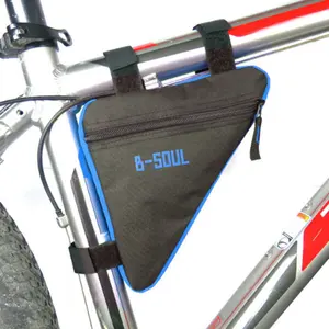 Saddle bag cycling bike mountain bike bag triangle kit Upper beam package bicycle equipment accessories