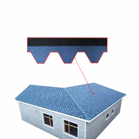 Tuiles de toiture modernes en asphalte, fabricant de tuiles de toiture pour maisons, tuiles de toiture bon marché, acier ondulé, école, vente en gros et au détail en Chine, 3 languettes