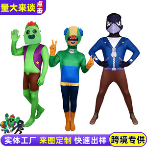 Disfraz de Mono de Poliéster con Estampado Digital de Crow de Brawl Stars para Halloween - Product Image 4