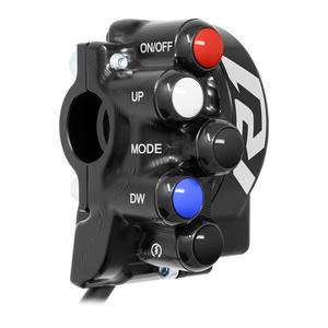 Cubierta de control del acelerador con interruptor integrado en el manillar para Yamaha YZF-R1 - Product Image 2