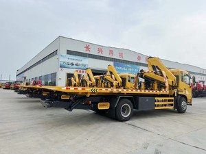 Fabricante DONGFENG 4x2 4x4 Off Road Rescue Wrecker con 8T Crane 10T Grúa de pluma plegable para accidentes de tráfico Bad Car Carrier - Product Image 6