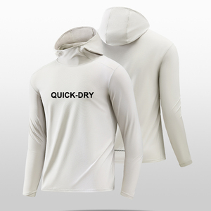 T-shirts grande taille à col épais Petit cou Poids lourd 400g Coton thermique pour hommes - Product Image 4