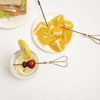 Brochettes en bambou naturel biodégradables de haute qualité, écologiques, 12+ brochettes pour barbecue au charbon de bois, pour une utilisation en extérieur