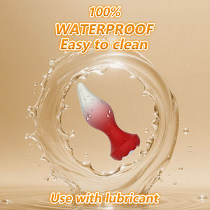 アナルローズバイブレータースイング大人のおもちゃ女性男性用10周波振動前立腺マッサージリモコンカラーライトケーゲル - Product Image 5