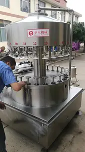 Mesin pengisi botol otomatis 50ml untuk jus air dapat kaca inti digerakkan listrik komponen mesin Motor kemasan karton