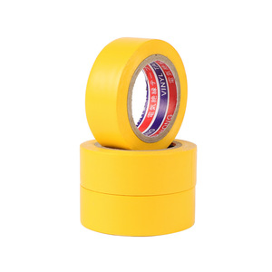 Lile Electrical Insulating Tape 0.13mm 24mmx16y Yellow PVC Wire Insulation Tape - Product Image 4