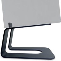 Supports de haut-parleurs de studio blancs, accessoires audio professionnels pour ordinateur de bureau