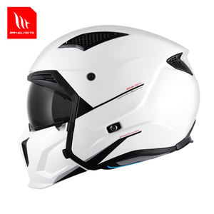 Casque ouvert 3/4 StreetFighter moderne et populaire pour moto, cyclomoteur, VTT, cruiser, scooter, homologué ECE CCC, à dégagement rapide, toutes catégories - Product Image 3