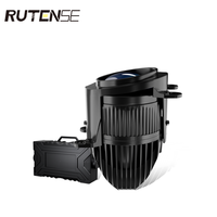 RUTENSE Nouveau Modèle d'Usine Phare Antibrouillard LED Auto 2.0 Pouces Double Faisceau 3 Couleurs (3000K, 4300K, 6000K) avec Puce 4575 IP68
