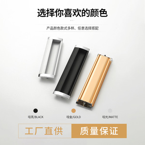 Aluminum Alloy Cabinet Door Handle Bar Minimalist Design Durable For Drawer Cabinet - Product Image 4
