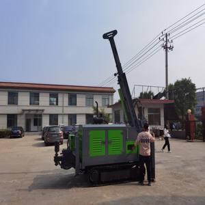 空気ロック掘削機クローラー足回りパーカッションドリルリグモーターとギアボックス付き鉱山コア掘削用 - Product Image 2