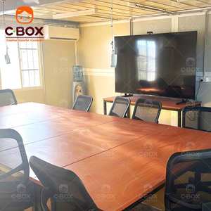 Casa Contenedor Plegable Prefabricada Cbox, Fácil de Ensamblar, Móvil, de 20 pies, para Oficina, Dormitorio Moderno para Trabajadores, Cafetería - Product Image 4