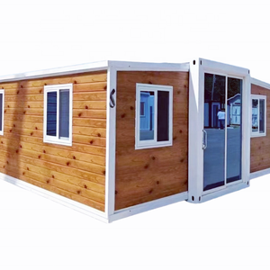 Maisons conteneurs modifiées, blanches, extensibles, durables, petites, noires, ignifuges, pour ferme et camping - Product Image 5