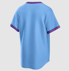 Nouveaux maillots de baseball Power Blue # 28 Olson # 30 Baldwin # Maillot de football américain Acuna Jr. Atlanta City Connect Stadium n°13 - Product Image 4