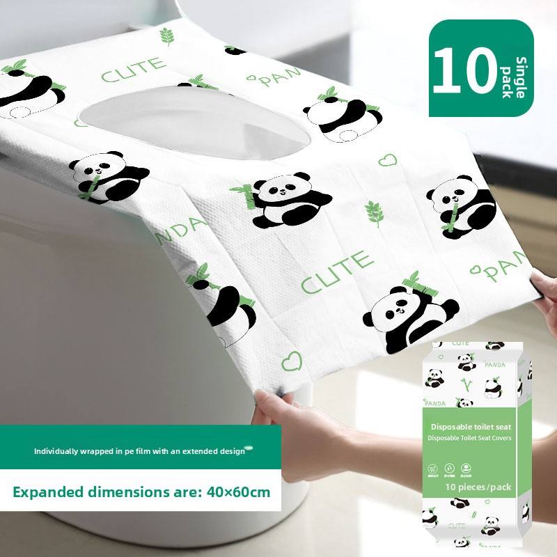 Pandas de dessin animé imprimés 40*60cm (10 pièces/sac)