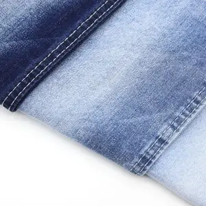 قماش ملابس جينز منسوج من ألياف لدنة من القطن نيلي رخيص بسعر خاص