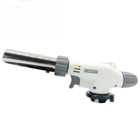 Allume-gaz portable léger au butane pour réchaud de camping, barbecue, avec contrôle de flamme réglable