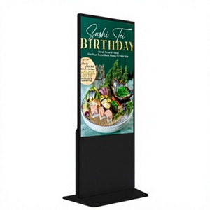 Kiosco publicitario digital de 43 pulgadas con soporte de pie, estación inteligente de primeros auxilios, kit de emergencia, gabinete de almacenamiento con alarma. - Product Image 4