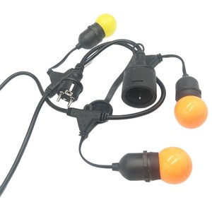 Guirnaldas de Luces LED con Conector de Enchufe E26 E27, Cable de Extensión para Iluminación de Jardín, Impermeable IP65 - Product Image 5