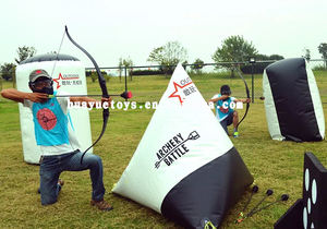 12 조각 양궁 장비 태그 페인트 볼 볼 풍선 페인트 볼 벙커 필드 - Product Image 3