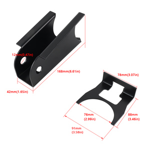 Support de roue de secours arrière pour Chevrolet Silverado GMC Sierra 96-16, pièces de réparation de suspension de châssis FTS003-BK - Product Image 5
