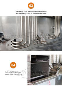 Friteuse à poulet électrique continue automatique friteuse convoyeur faworki ganthiya gathiya friteuse machine à frire - Product Image 3