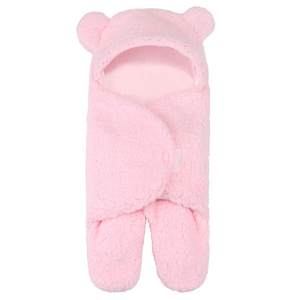 Dropshipping Products 2026 Cute Cartoon Winter Warm Safety Newborn Baby <b>Sleeping</b> Wrap <b>Blanket</b> Dropshipping Agent - Product Image 3