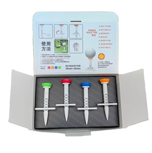 Nhà Sản Xuất Số Lượng Lớn Đóng Gói In Trắng Golf Tees 35-55Mm Golf Phụ Kiện - Product Image 4