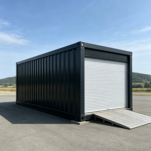 Kit de <span class=keywords><strong>garage</strong></span> conteneur modulaire préfabriqué à montage rapide pour chantier de <span class=keywords><strong>construction</strong></span> / stationnement résidentiel et stockage - Product Image 1