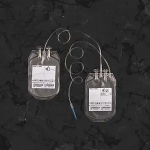 500ml Módulo doble Bolsa de sangre Dispositivo de transfusión médica esterilizada Triple Cuádruple Opciones dobles Producto premium de la mejor calidad