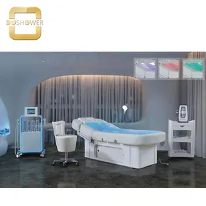 beauty spa massage water bed supplier of electric water massage bed with led heating for 4 motors hydrotherapy water bed