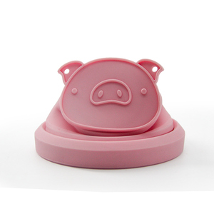 Gobelet de voyage pliable en silicone portable avec couvercle pour boire - Product Image 6