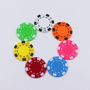 High-quality Casino-grade Plastic Poker Chips Designed for Use in Casinos and Mahjong <b>Games</b> - Product Image 3