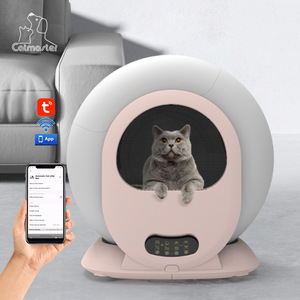 Chojiqiao - Bac à <span class=keywords><strong>litière</strong></span> automatique pour chat, à nettoyage automatique, anti-odeurs, personnalisable, à prix avantageux, avec contrôle par application, sûr et efficace - Product Image 5