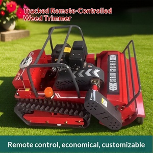 <b>Smart</b> <b>Remote</b> <b>Control</b> Crawler All-Terrain Gasoline Lawn Mower With Weed Killer for Garden & Orchard C--149 <b>Remote</b> <b>Control</b> Offers - Product Image 4
