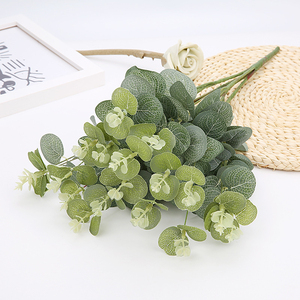 Branches de Verdure Artificielles Feuilles Tissu de Haute Qualité Faux <span class=keywords><strong>Eucalyptus</strong></span> Herbe Branches Feuilles - Product Image 5