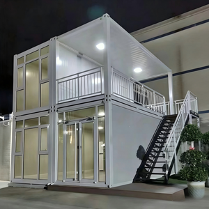 Maison conteneur modifiée SUNRISES <span class=keywords><strong>HOUSE</strong></span> CF02 en aluminium et zinc de 20 pieds, en kit, avec garantie de 5 ans pour usage commercial - Product Image 4