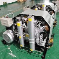 Compresor de Aire Portátil de Alta Presión de 30Mpa y 380V/5.5kW, Bomba de Aire de 265L/min, Gran Venta