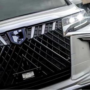 Veidt pour Alphard Mona <span class=keywords><strong>Lisa</strong></span> TRD WALD 15-17-18-22, Ensemble d'accessoires de calandre Noir Or - Product Image 3