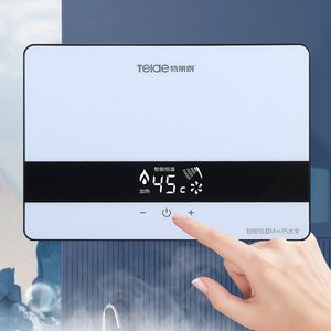 <span class=keywords><strong>Chauffe</strong></span>-<span class=keywords><strong>eau</strong></span> électrique intelligent à LED mural avec grand écran, contrôle tactile en plastique, chauffage rapide, pour salles <span class=keywords><strong>de</strong></span> bain domestiques et hôtelières - Product Image 3